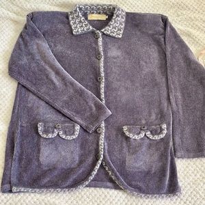Soft button down cardigan - size XL